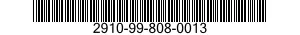 2910-99-808-0013  2910998080013 998080013