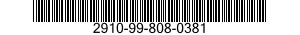 2910-99-808-0381  2910998080381 998080381