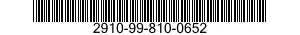 2910-99-810-0652  2910998100652 998100652