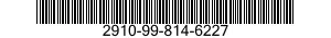 2910-99-814-6227  2910998146227 998146227