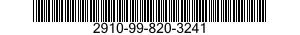 2910-99-820-3241 INJECTOR ASSEMBLY 2910998203241 998203241