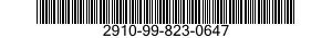 2910-99-823-0647  2910998230647 998230647