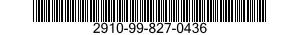 2910-99-827-0436  2910998270436 998270436