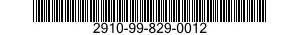 2910-99-829-0012 SPRING AND GUIDE AS 2910998290012 998290012