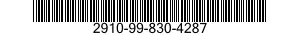 2910-99-830-4287  2910998304287 998304287