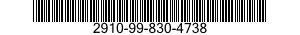 2910-99-830-4738  2910998304738 998304738