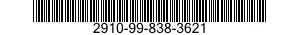 2910-99-838-3621 TANK,FUEL, ENGINE 2910998383621 998383621