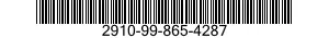 2910-99-865-4287  2910998654287 998654287