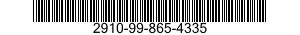 2910-99-865-4335  2910998654335 998654335