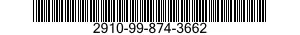 2910-99-874-3662 FILTER ELEMENT,FLUID 2910998743662 998743662