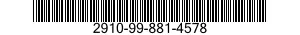 2910-99-881-4578 RETAINER,PLUNGER SP 2910998814578 998814578