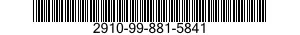 2910-99-881-5841  2910998815841 998815841