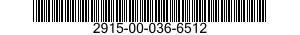 2915-00-036-6512 PISTON,BUFFER,FUEL CONTROL 2915000366512 000366512