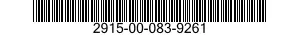 2915-00-083-9261 FILTER,MODULE 2915000839261 000839261