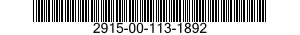 2915-00-113-1892  2915001131892 001131892