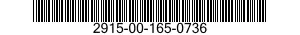 2915-00-165-0736  2915001650736 001650736