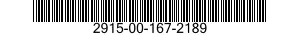 2915-00-167-2189  2915001672189 001672189
