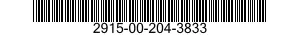 2915-00-204-3833  2915002043833 002043833
