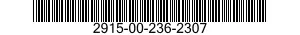 2915-00-236-2307 SPRING,HELICAL,COMPRESSION 2915002362307 002362307
