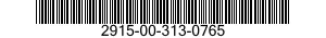 2915-00-313-0765  2915003130765 003130765