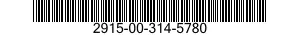 2915-00-314-5780  2915003145780 003145780