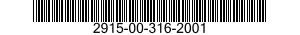 2915-00-316-2001  2915003162001 003162001