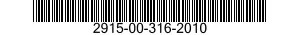 2915-00-316-2010  2915003162010 003162010