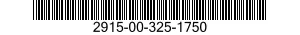 2915-00-325-1750 PLATE,ADJUSTMENT 2915003251750 003251750