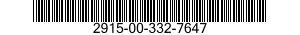 2915-00-332-7647  2915003327647 003327647