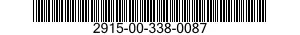 2915-00-338-0087  2915003380087 003380087