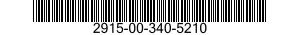 2915-00-340-5210  2915003405210 003405210