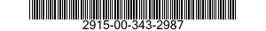 2915-00-343-2987  2915003432987 003432987