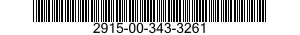 2915-00-343-3261  2915003433261 003433261