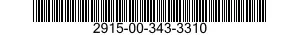 2915-00-343-3310  2915003433310 003433310