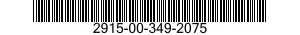 2915-00-349-2075  2915003492075 003492075