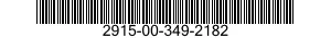 2915-00-349-2182  2915003492182 003492182