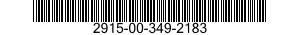 2915-00-349-2183  2915003492183 003492183