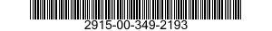 2915-00-349-2193  2915003492193 003492193