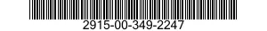 2915-00-349-2247  2915003492247 003492247