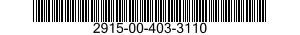 2915-00-403-3110 PISTON,VALVE 2915004033110 004033110