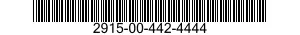 2915-00-442-4444  2915004424444 004424444