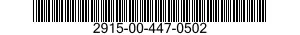 2915-00-447-0502  2915004470502 004470502
