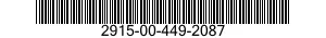 2915-00-449-2087  2915004492087 004492087