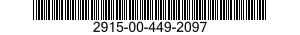 2915-00-449-2097 VALVE 2915004492097 004492097