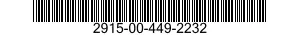 2915-00-449-2232  2915004492232 004492232
