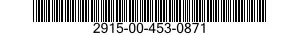 2915-00-453-0871 RESTRICTOR UNIT,FLUID FLOW 2915004530871 004530871