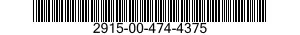 2915-00-474-4375  2915004744375 004744375