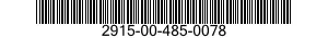 2915-00-485-0078  2915004850078 004850078