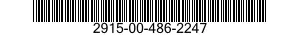 2915-00-486-2247 KEY,MACHINE 2915004862247 004862247