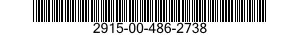 2915-00-486-2738  2915004862738 004862738